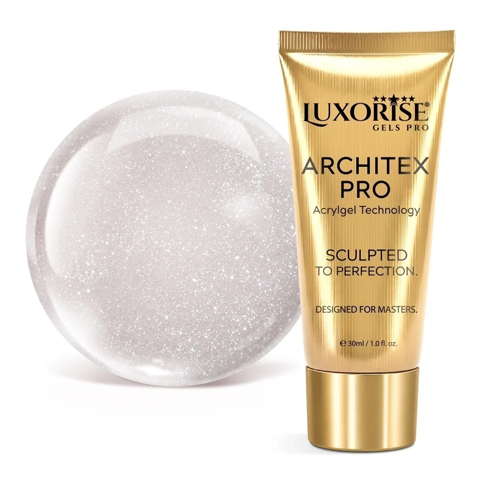 Polygel LUXORISE ARCHITEX PRO - Atelier Rosé Collection, Peach Poem, 30ml