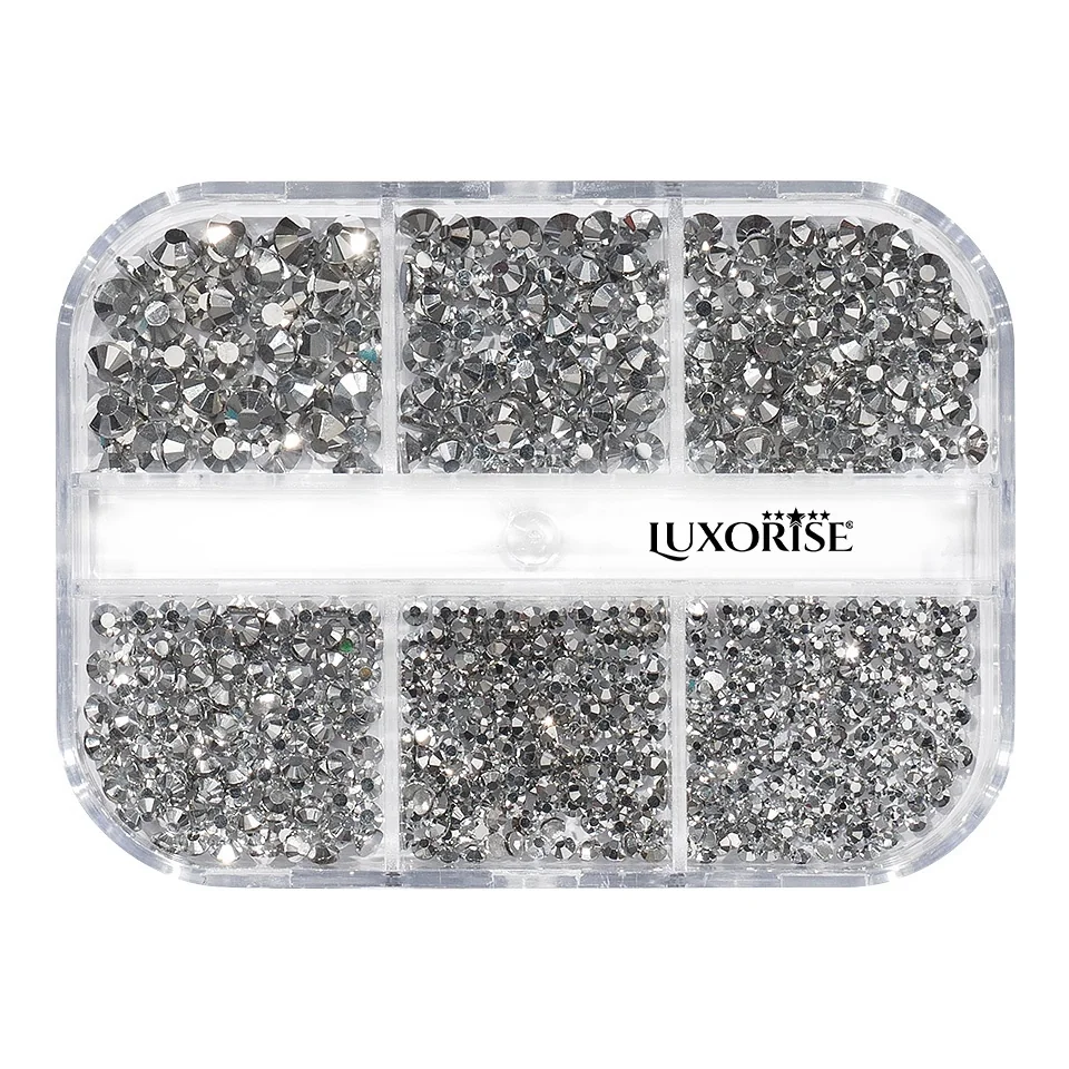 Strasuri Unghii LUXORISE Shine Parade, 6 modele