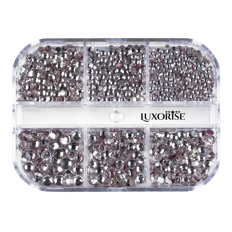 Strasuri Unghii LUXORISE Candy Paradise, 6 modele
