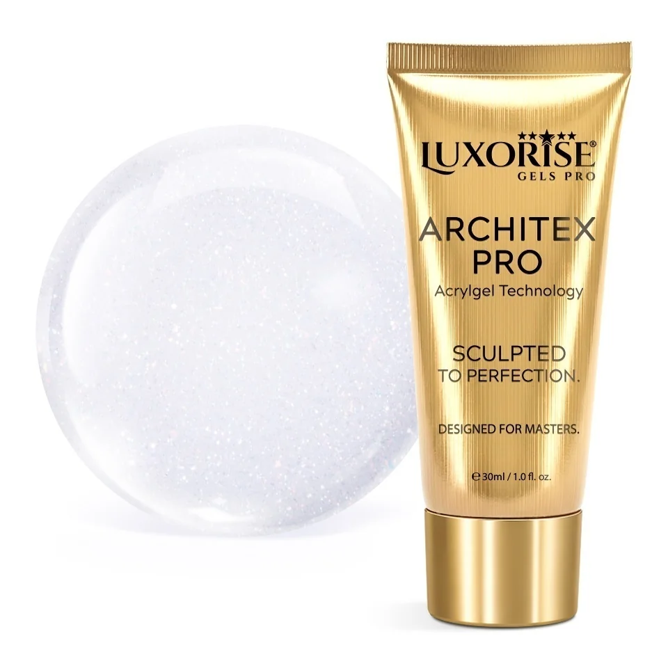 Polygel LUXORISE ARCHITEX PRO - Divine Sheen Collection, Angel Infusion, 30ml