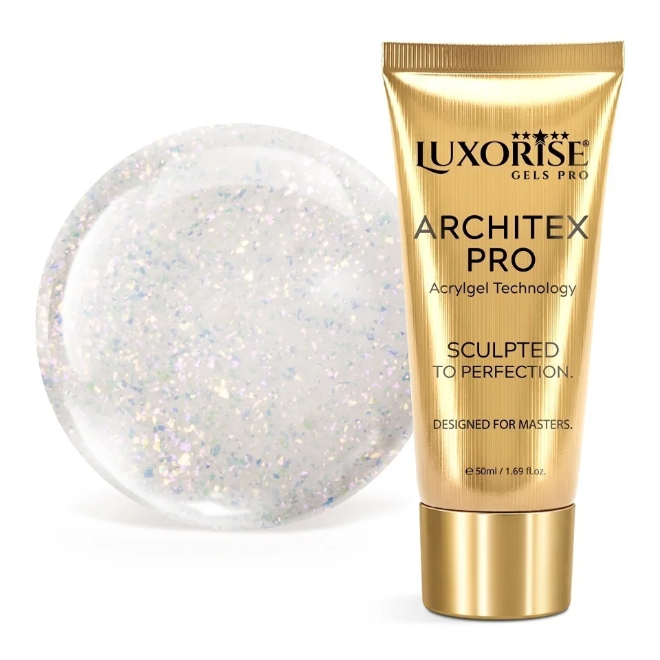 Polygel LUXORISE ARCHITEX PRO - Rare Sensations Collection, Frosted Sun, 50ml