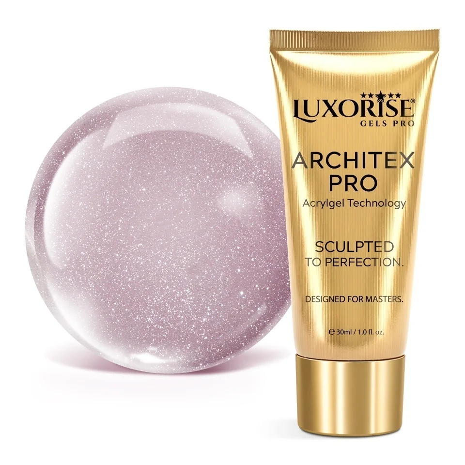 Polygel LUXORISE ARCHITEX PRO - Atelier Rosé Collection, Rose Brilliance, 30ml