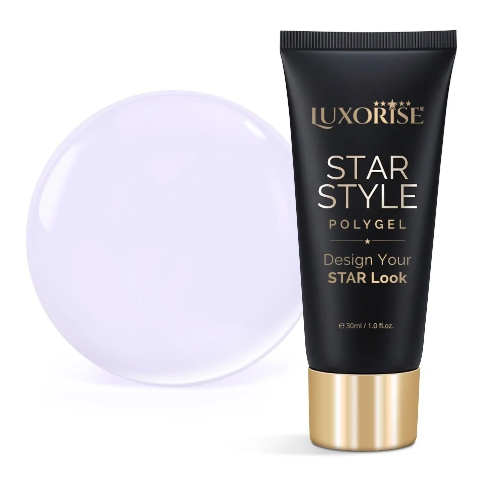 Polygel LUXORISE STAR STYLE - STAR DREAM Collection, Lilac Dreamscape, 30ml