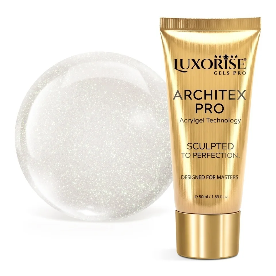 Polygel LUXORISE ARCHITEX PRO - Intense Elegance Collection, Golden Mirage, 50ml