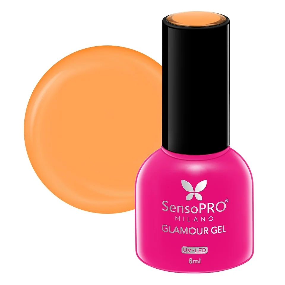 Oja Semipermanenta Glamour Gel SensoPRO Milano 8ml, Manuka Honey #39
