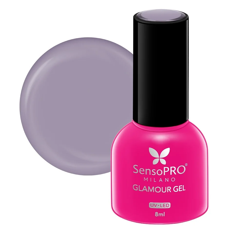 Oja Semipermanenta Glamour Gel SensoPRO Milano 8ml, Elegant Orchid #48