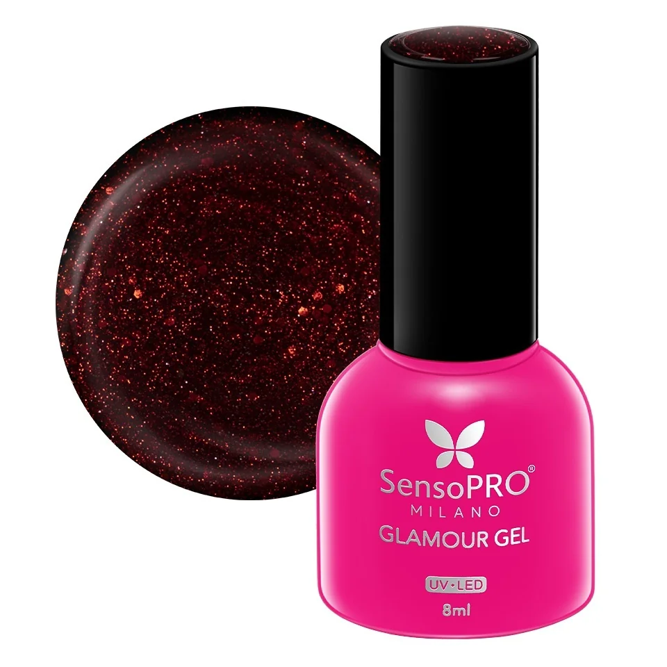 Oja Semipermanenta Glamour Gel SensoPRO Milano 8ml, Glory Odyssey #117