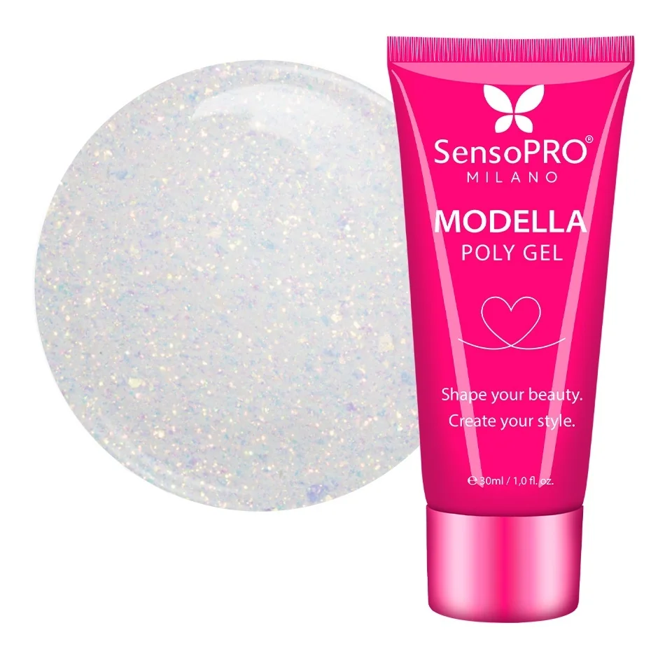 Polygel MODELLA SensoPRO Milano - Fairy Dust, 30ml