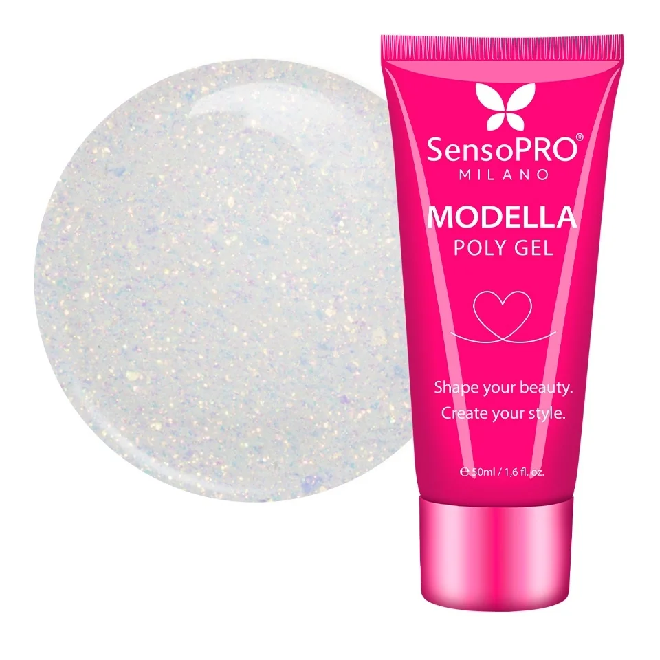 Polygel MODELLA SensoPRO Milano - Fairy Dust, 50ml