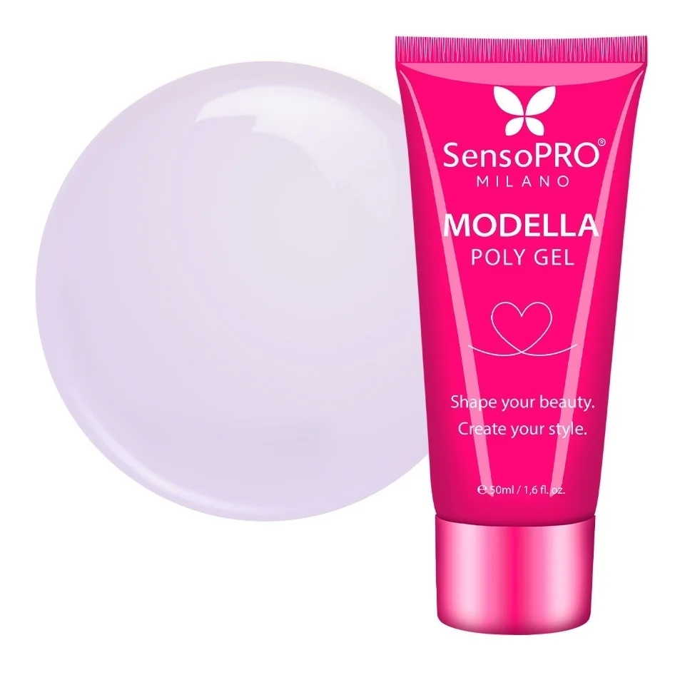 Polygel MODELLA SensoPRO Milano - Lavender Pop, 50ml