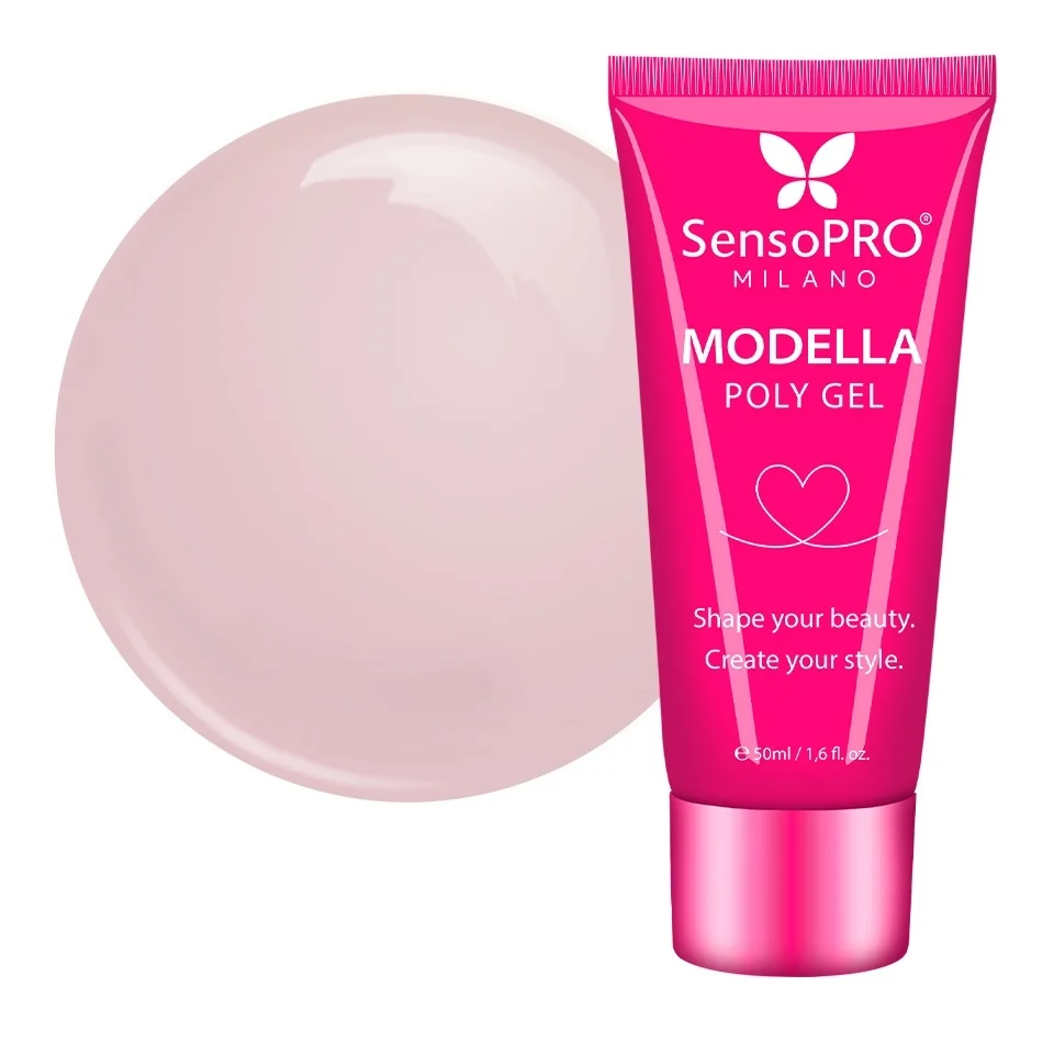 Polygel MODELLA SensoPRO Milano - Mocha Nude, 50ml