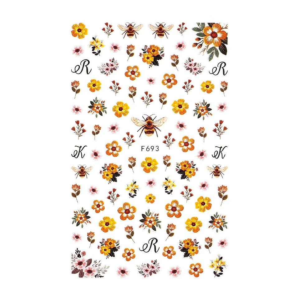 Abtibild Unghii SensoPRO Milano Flower Utopy, model F693