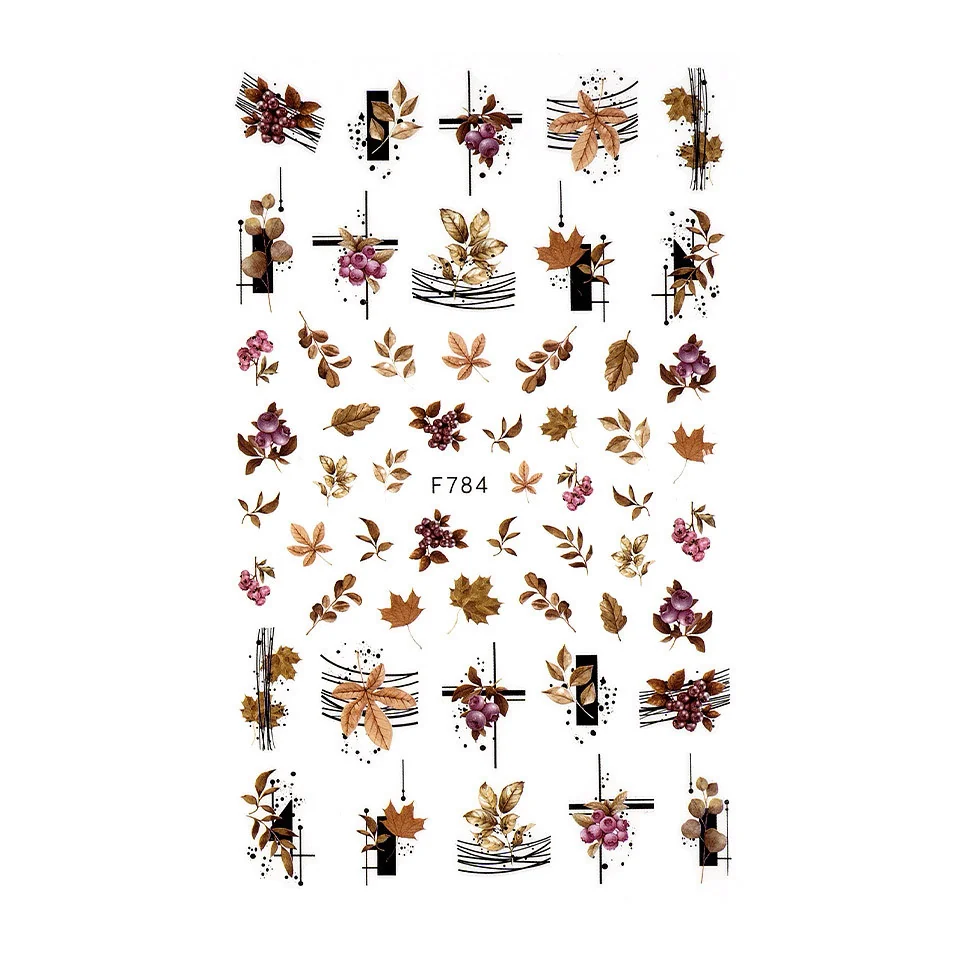 Abtibild Unghii SensoPRO Milano Fall Deep, model F784