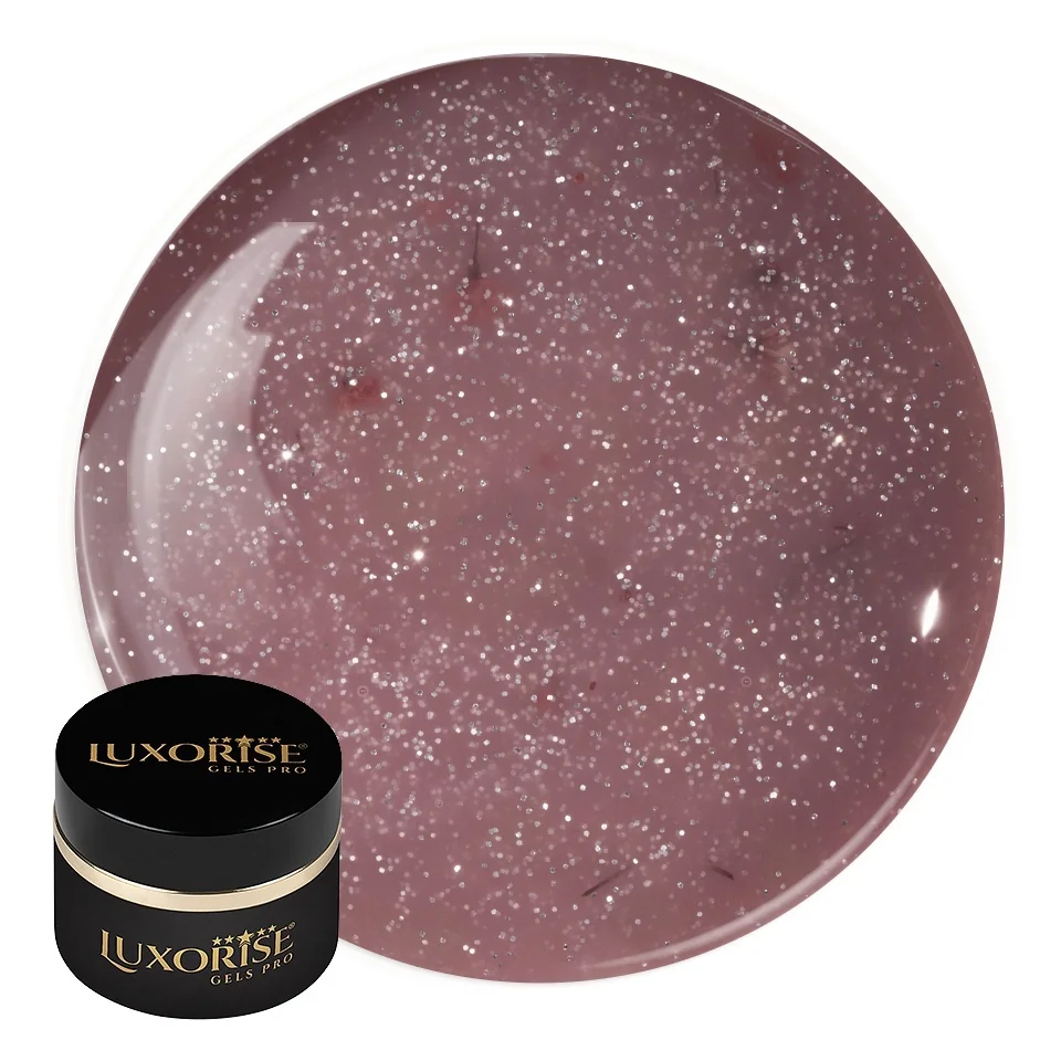 Gel UV Contructie Unghii RevoFlex Stellar Garden LUXORISE 15ml, Dusty Camellia