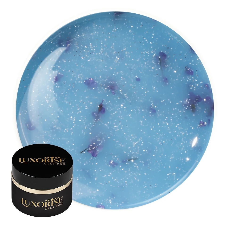 Gel UV Contructie Unghii RevoFlex Stellar Garden LUXORISE 15ml, Twilight Bloom