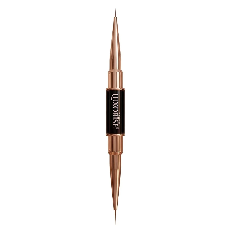 Pensula Unghii Dubla LUXORISE, Liner 7 & 9 mm