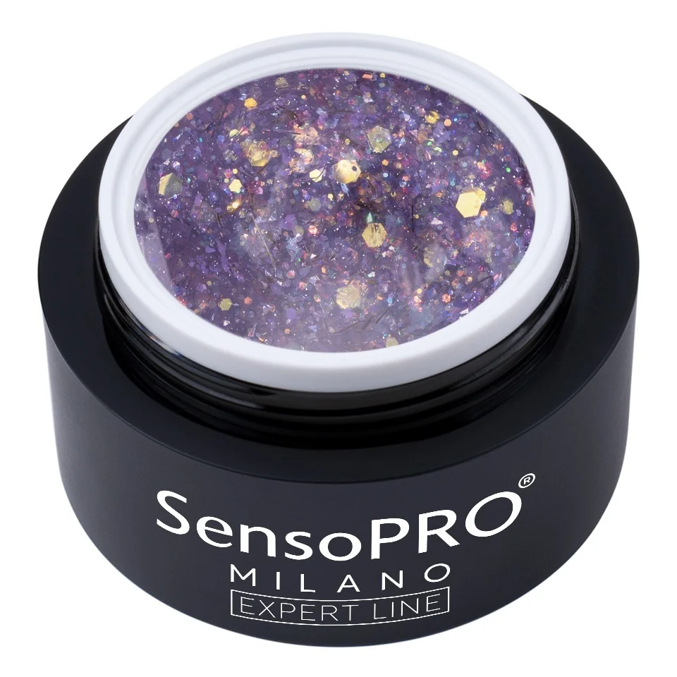 Gel Constructie Unghii Expert Line Petal Glow SensoPRO Milano - Iris Bloom, 15ml