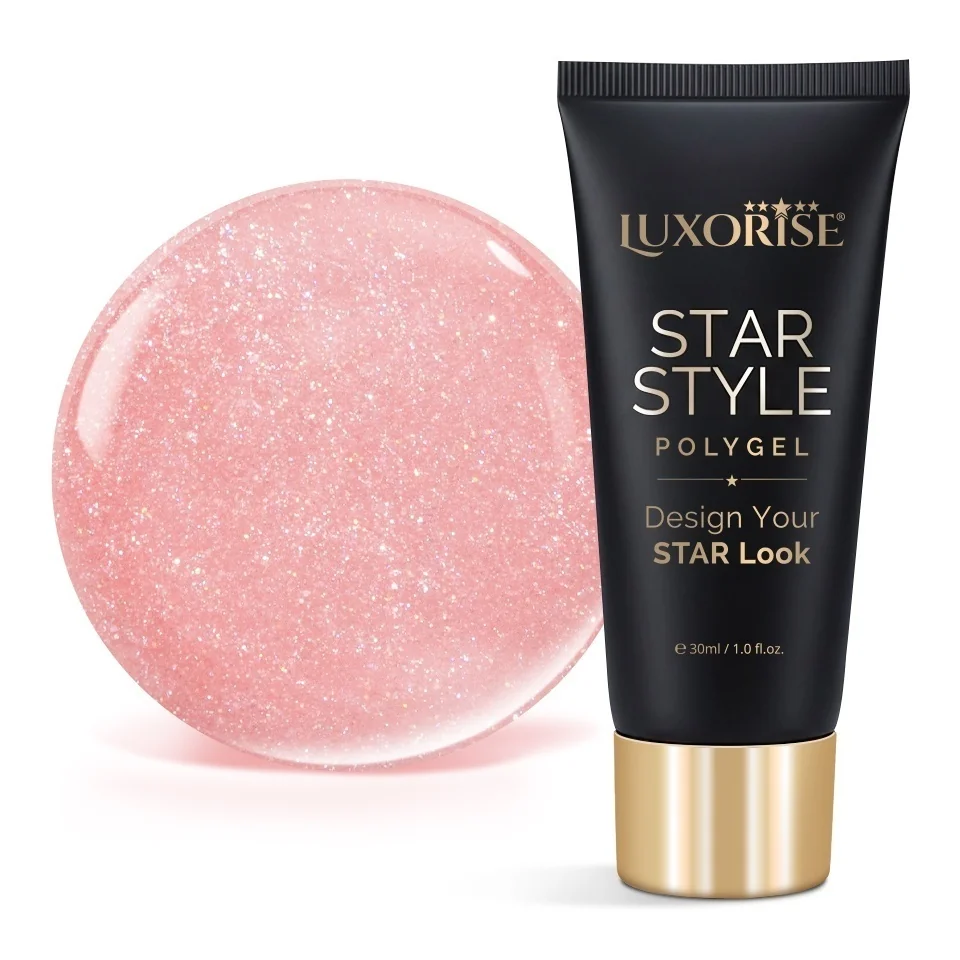 Polygel LUXORISE STAR STYLE - STAR SIGNATURE Collection, VIP Glow, 30ml