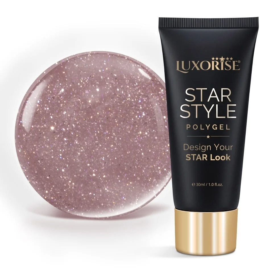 Polygel LUXORISE STAR STYLE - STAR SIGNATURE Collection, Bronze Whisper, 30ml