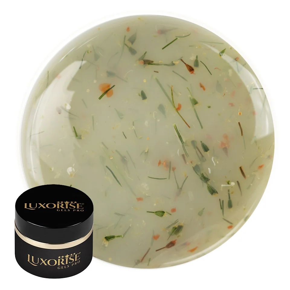 Gel UV Constructie Unghii RevoFlex Floral LUXORISE 15ml, Vanilla Bloom
