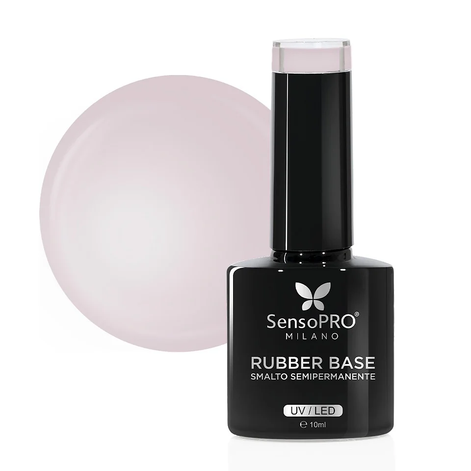 Rubber Base Gel SensoPRO Milano 10ml, #71 Cotton Candy