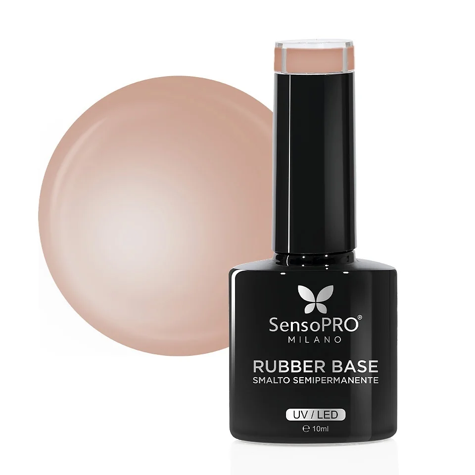 Rubber Base Gel SensoPRO Milano 10ml, #74 Milk Chocolate