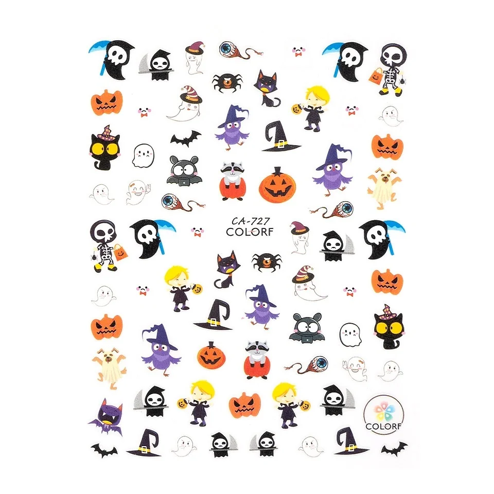 Abtibild Unghii SensoPRO Milano Halloween Forever, model CA-727