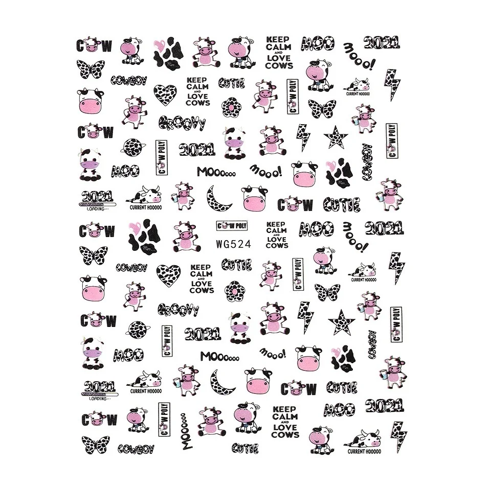 Abtibild Unghii SensoPRO Milano Cartoon Mood, model WG524