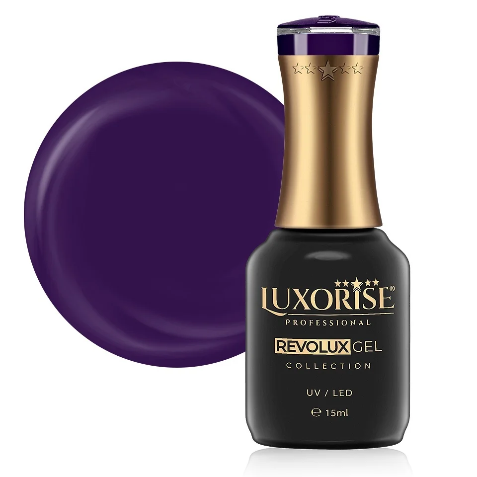 Oja Semipermanenta Revolux LUXORISE, Purple Alert 15ml