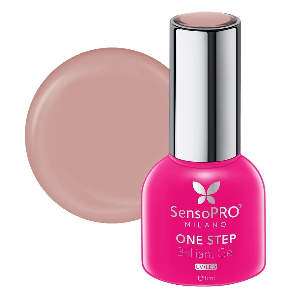 Oja Semipermanenta One Step Brilliant Gel SensoPRO Milano 8ml, Private Scent #34