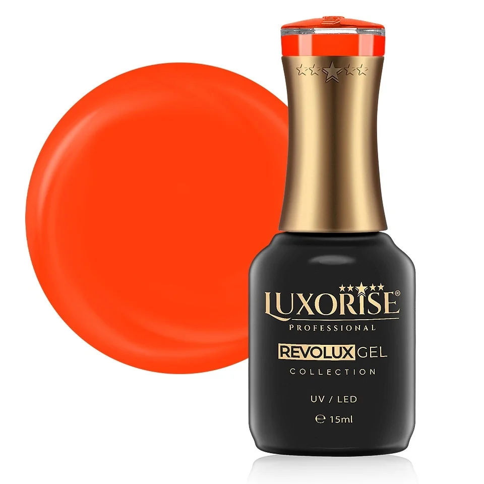 Oja Semipermanenta Revolux LUXORISE, Sublime Red 15ml