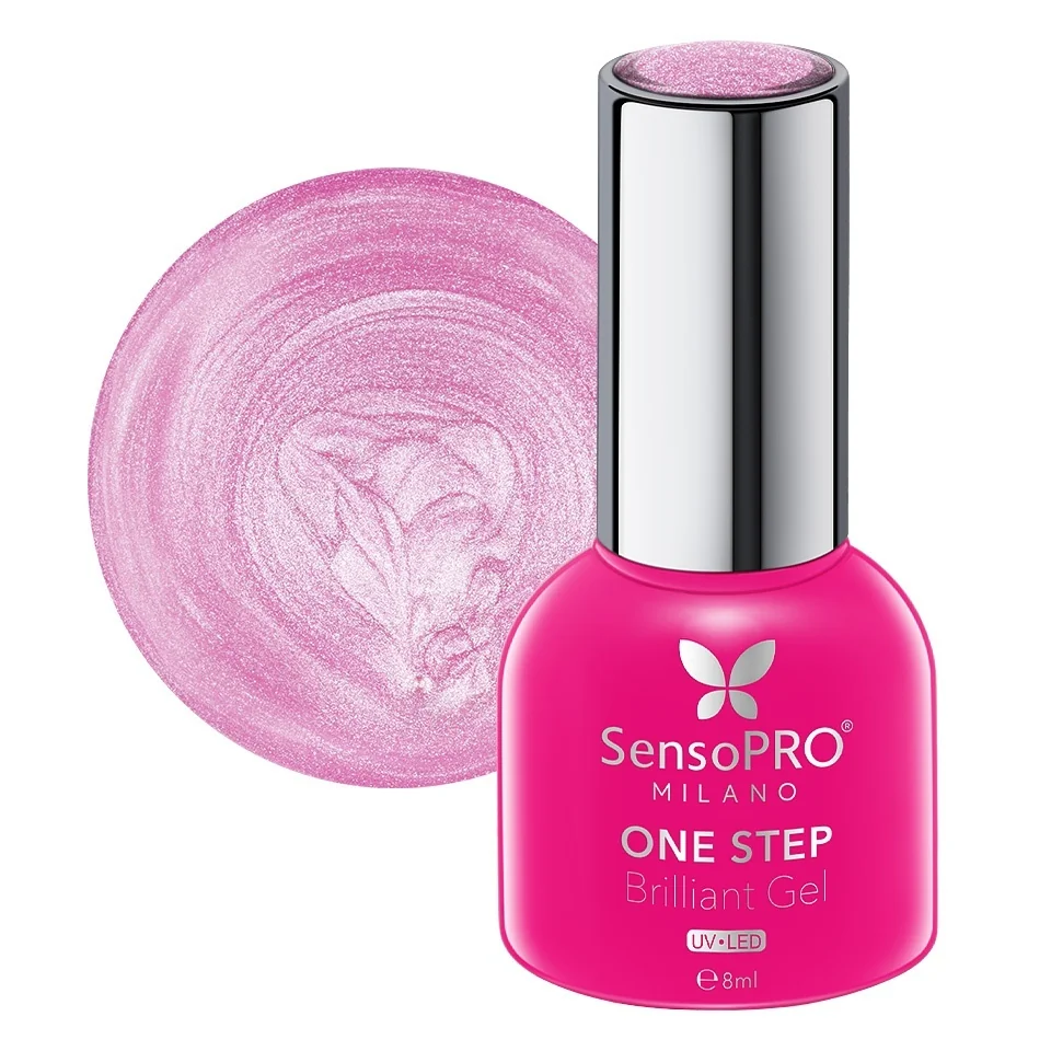 Oja Semipermanenta One Step Brilliant Gel SensoPRO Milano 8ml, Absolute Bliss #87