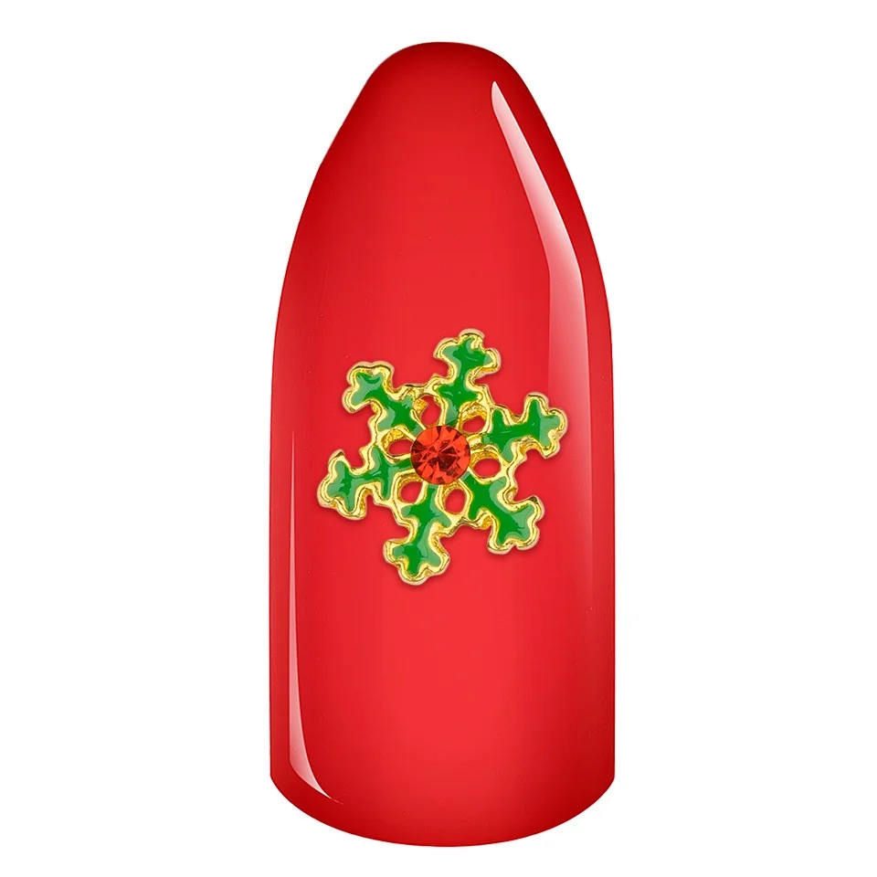 Decoratiune Unghii 3D De Iarna - Fulg De Nea #05