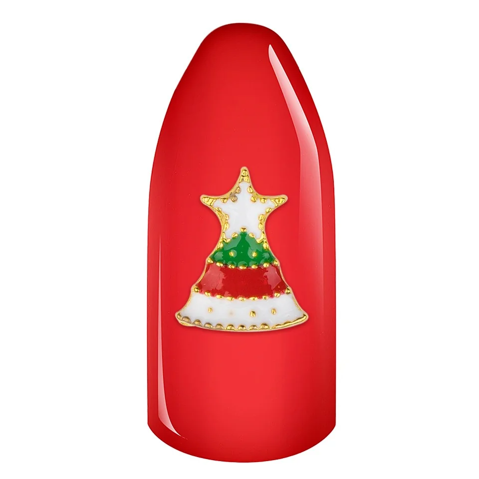 Decoratiune Unghii 3D De Iarna - Bradut #05