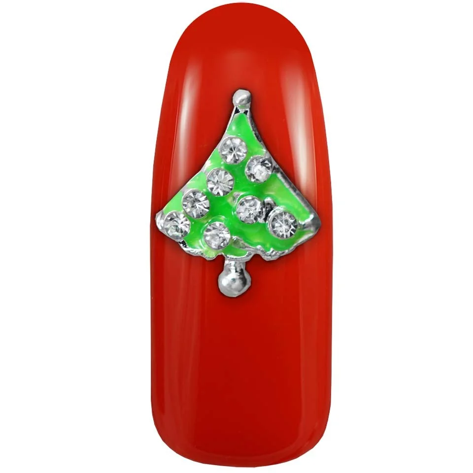 Decoratiune Unghii 3D De Iarna - Bradulet 03