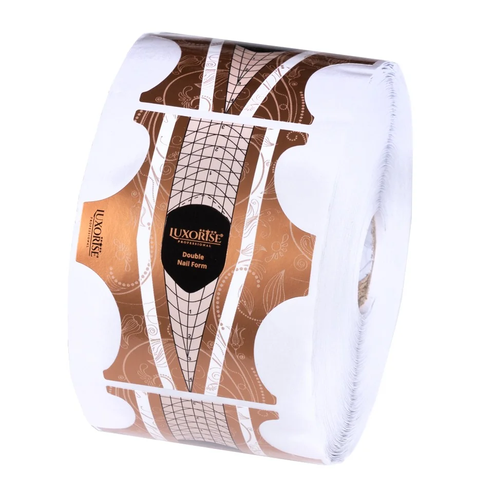 Sabloane Constructie Unghii Luxorise Clasic Stiletto, 500 Buc