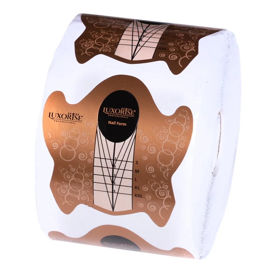 Sabloane Constructie Unghii Luxorise All Form, 500 Buc