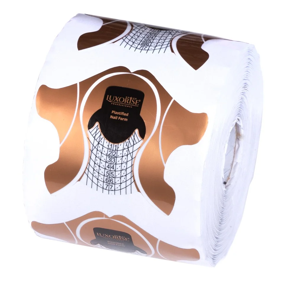Sabloane Unghii Gel Plastifiate Luxorise, 500 Buc