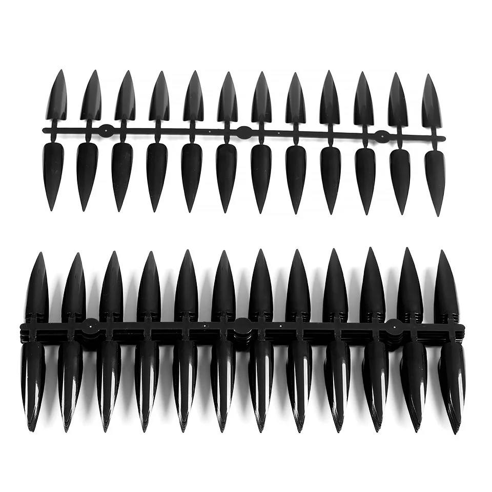 Paletar Unghii Stiletto 240 De Poziții, Negru