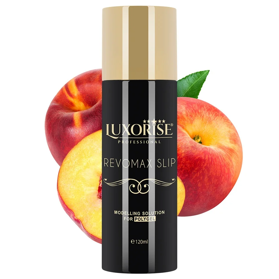 Soluție Modelare Polygel Revomax Slip LUXORISE Peach 120ml