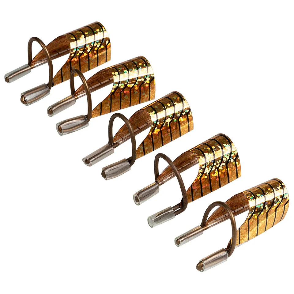 Sabloane Unghii Reutilizabile SensoPRO Milano Set 5 Buc, Gold