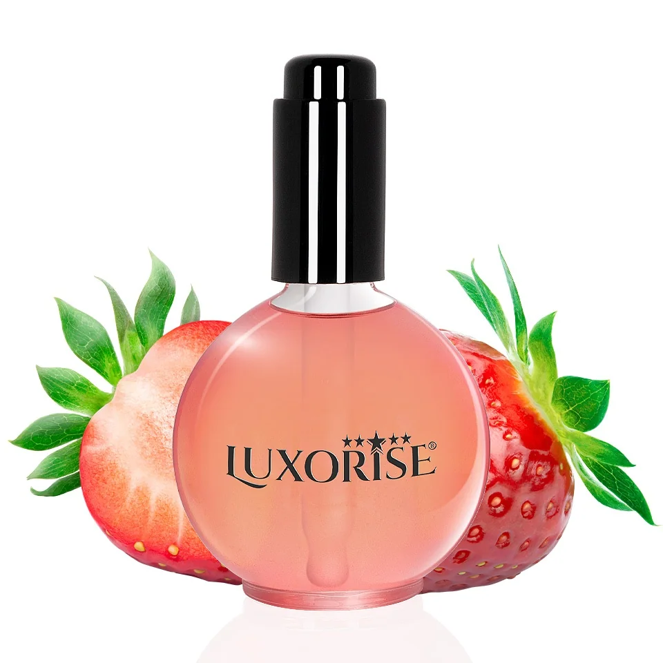 Ulei Cuticule Cu Pipeta Strawberry - LUXORISE, 75 Ml