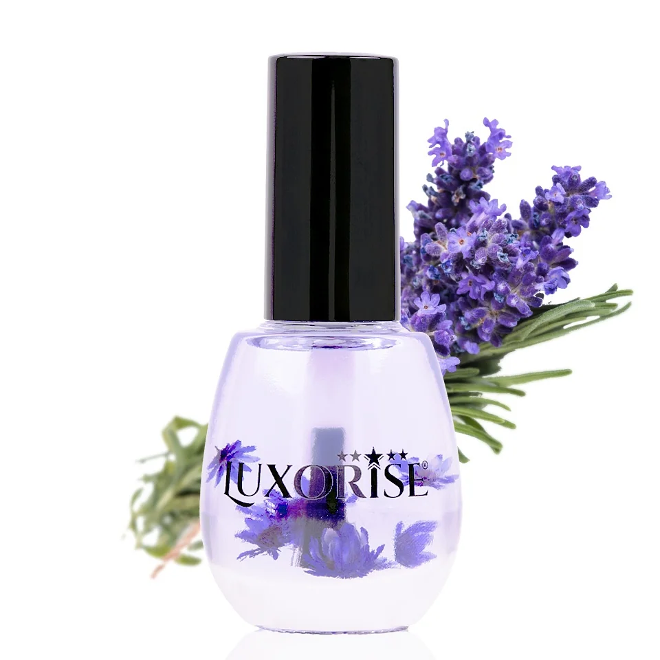 Ulei Cuticule Cu Pensula Lavender - LUXORISE, 15 ml