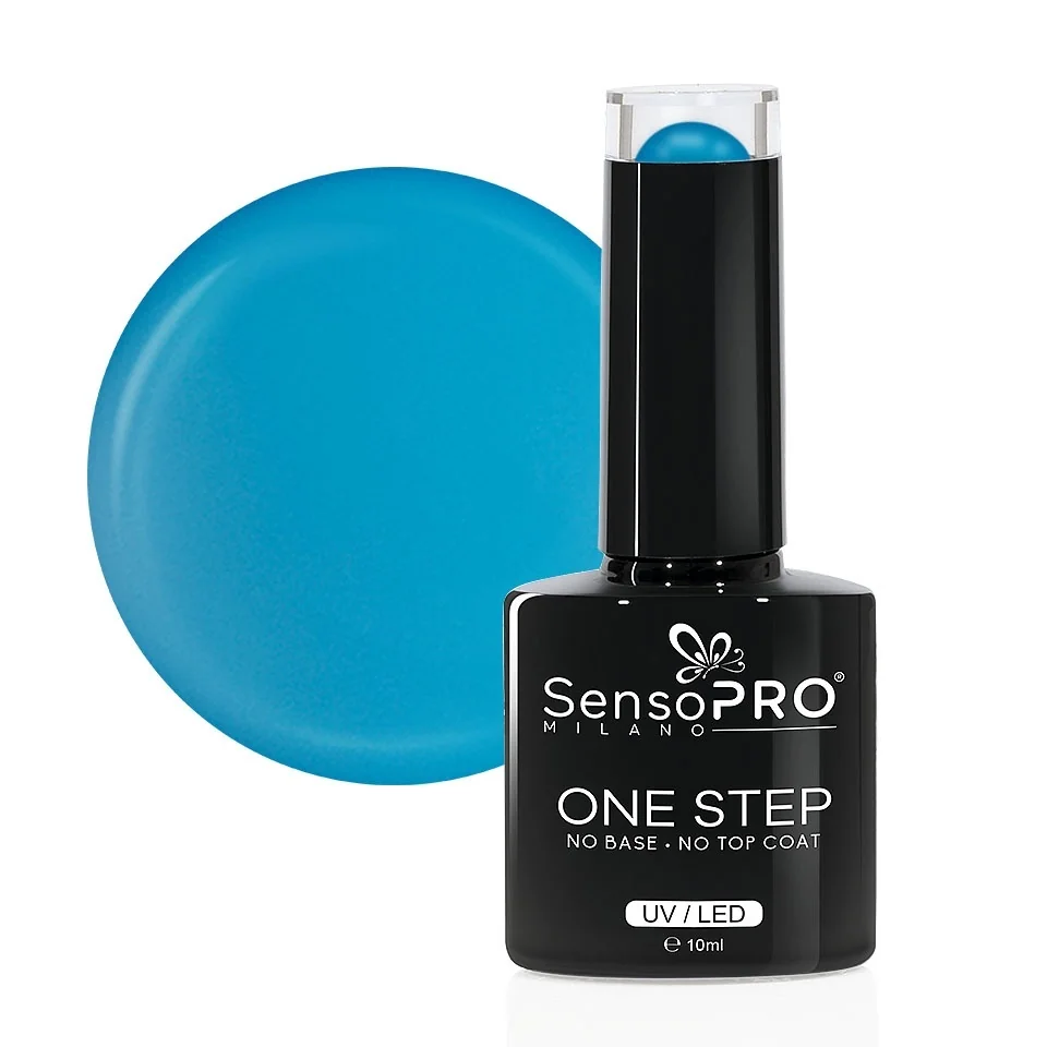 Oja Semipermanenta SensoPro Milano One Step 10ml, Azure #061