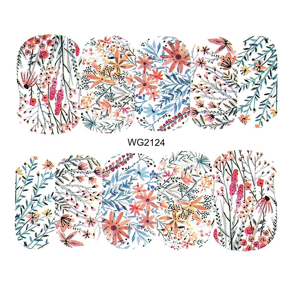 Tatuaj Unghii Luxorise, Nature WG2124