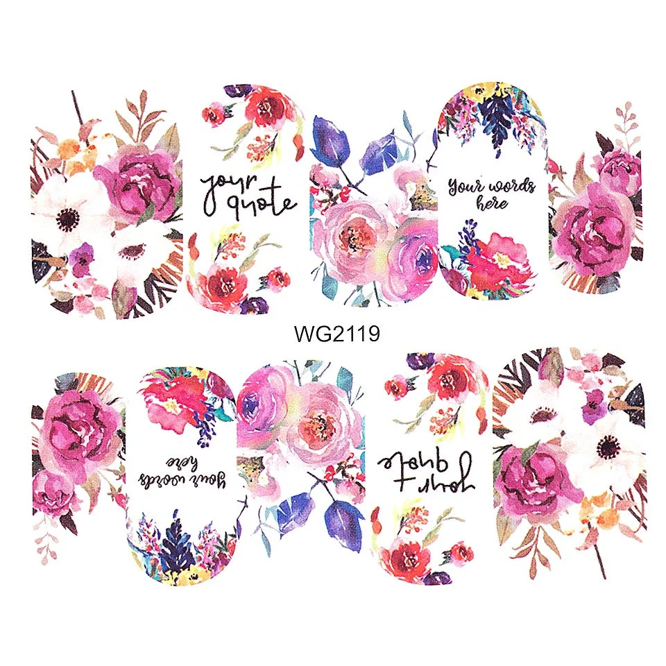 Tatuaj Unghii Luxorise Nature WG2119