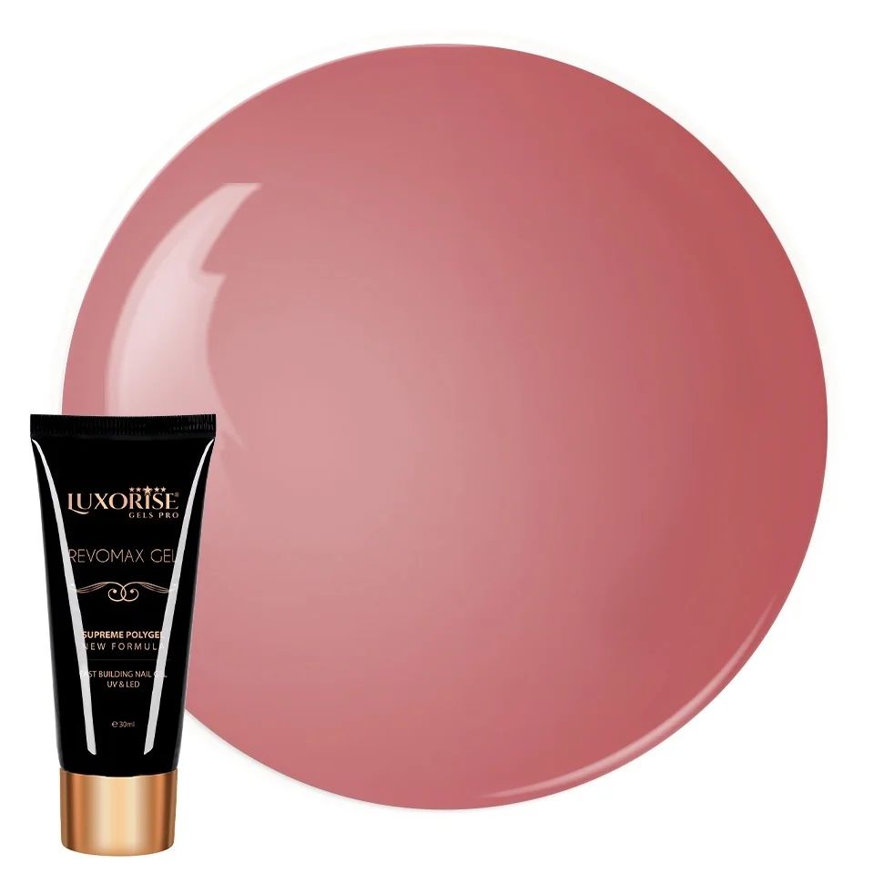 Polygel REVOMAX GEL LUXORISE Sweet Pink, 30ml