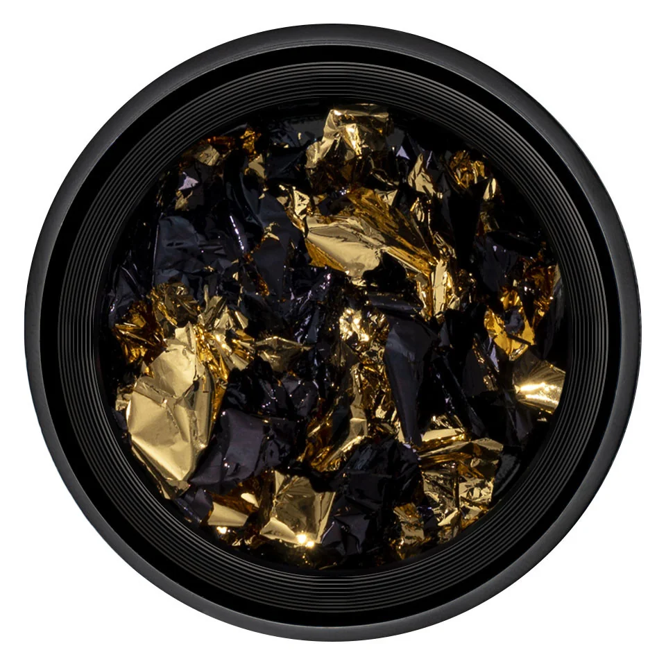 Foita Unghii LUXORISE - Unique Gold &amp; Black #01