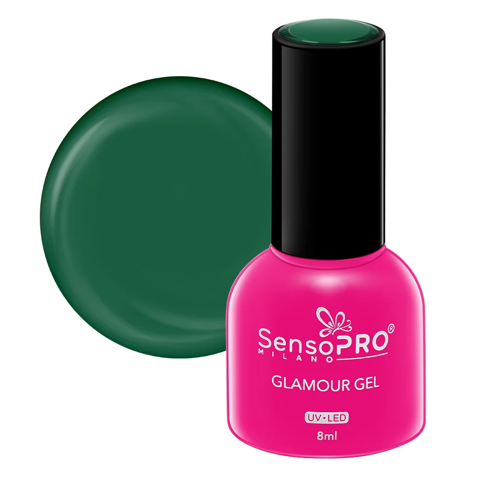 Oja Semipermanenta Glamour Gel SensoPRO Milano 8ml, Iced Matcha #41