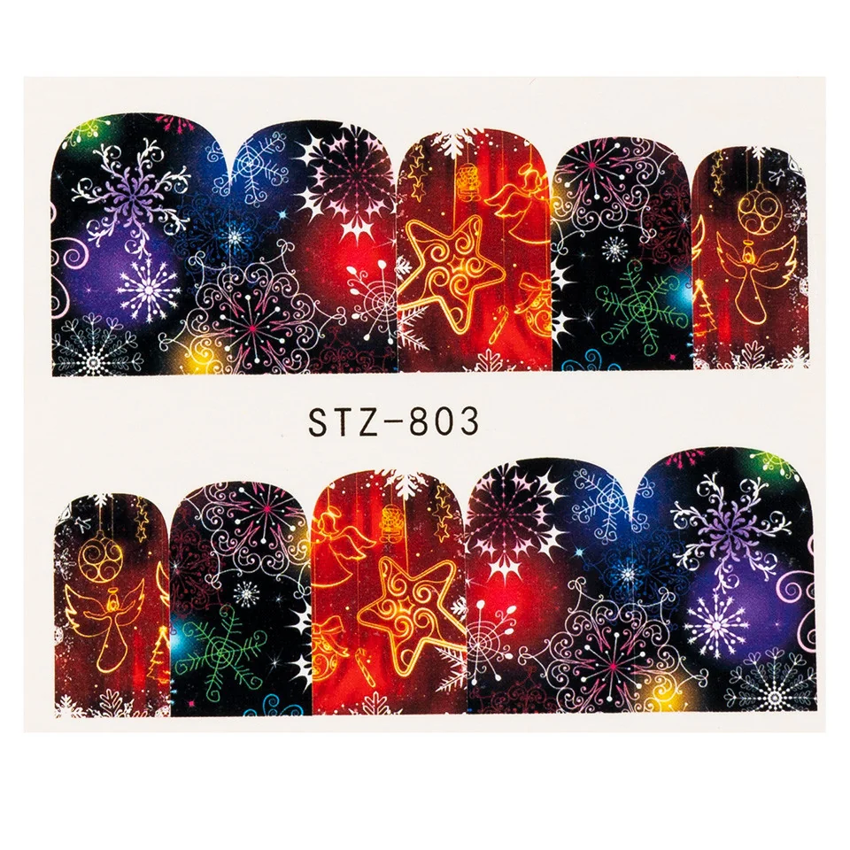 Tatuaj Unghii LUXORISE New Year Fireworks, STZ-803